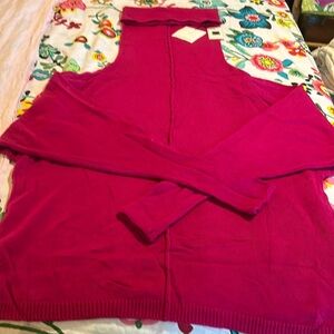 🌸Vintage 80s RARE Anne Pinkerton for beyond beyond cowlneck oversized sweater.